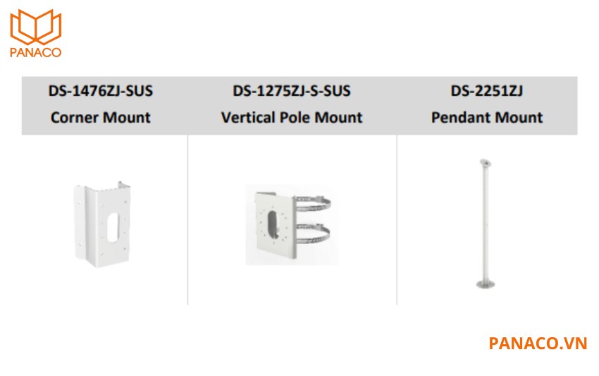 Phụ kiện giảm giá kèm theo khi mua DS-2CD2686G2-IZS