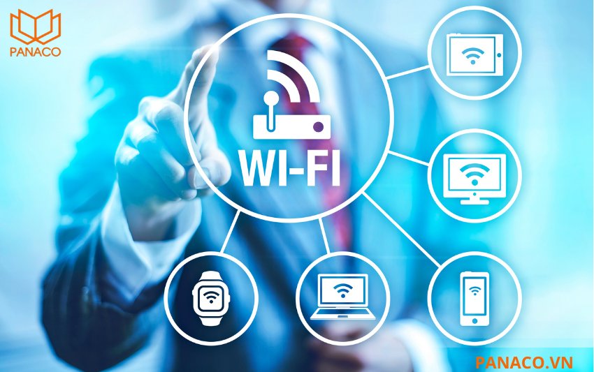 SH-KH6322-WTE1 được tích hợp khả năng kết nối Wi-Fi