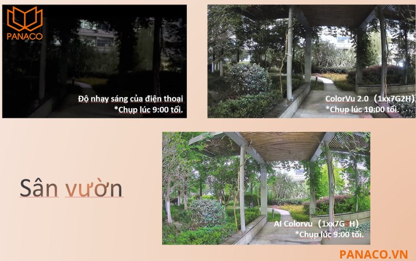So sánh công nghệ ghi hình màu ColorVu 3.0 thế hệ mới