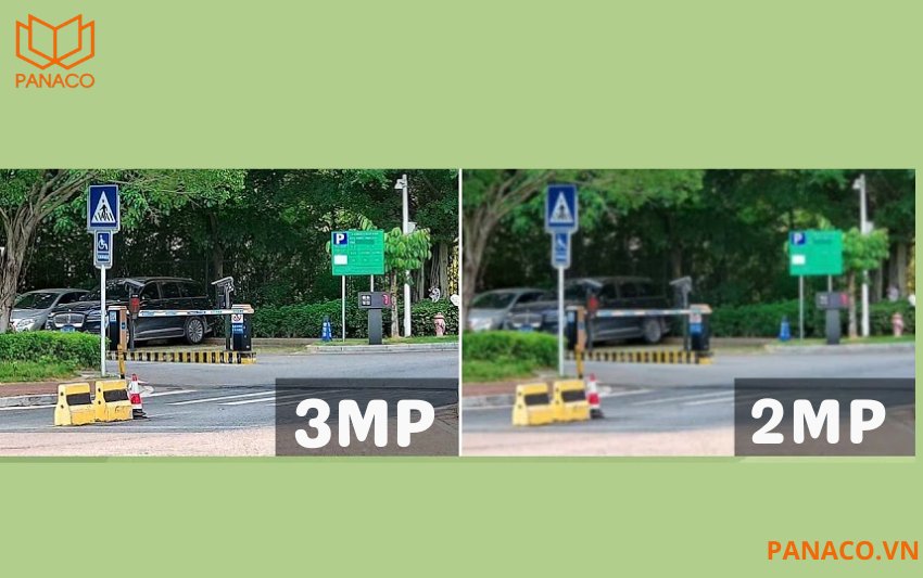 KX-C32D ghi hình ảnh độ phân giải 3MP, hơn hẳn các độ phân giải thông thường như 2MP