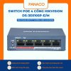 Switch Poe 4 cổng Hikvision DS-3E0105P-E/M