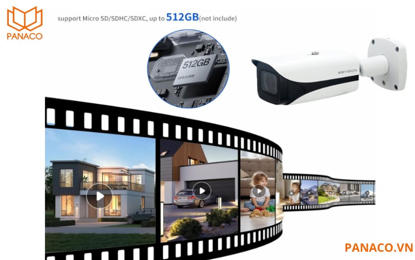 Thiết bị hỗ trợ khe cắm thẻ nhớ hỗ trợ dung lượng lên đến 512GB