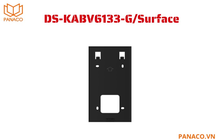 Vỏ che chuông hình Hikvision DS-KABV6133-G/Surface