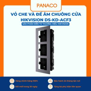 Vỏ che và đế âm chuông cửa Hikvision DS-KD-ACF3