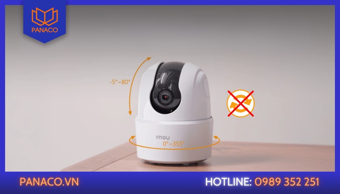 Các dấu hiệu nhận biết camera Wifi không dây không xoay được