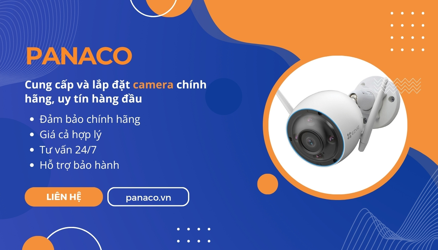 Liên hệ PANACO tư vấn, đặt mua camera không dây