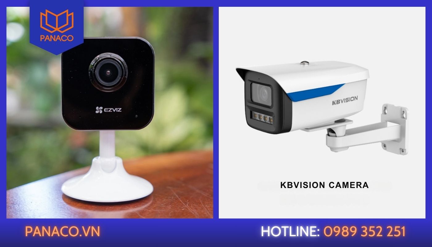 Camera Dahua và Kbvision khác gì nhau về thiết kế, lắp đặt, sử dụng camera