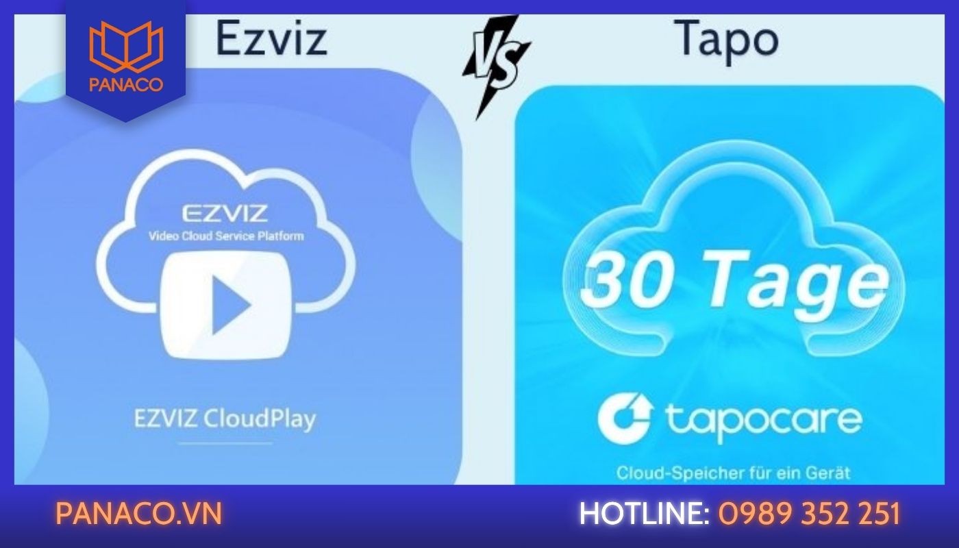 So sánh camera Ezviz và Tapo về khả năng lưu trữ và bảo mật dữ liệu