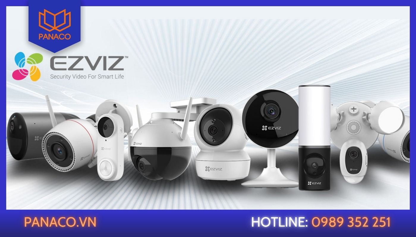 Ezviz là thương hiệu camera an ninh giá rẻ của Hikvision, đa dạng mẫu mã, dễ dùng, tích hợp AI và phù hợp hộ gia đình
