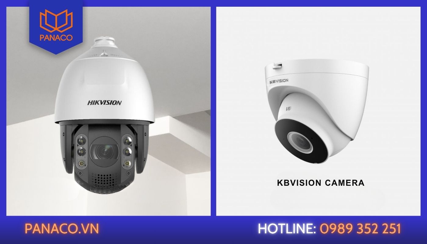 so sánh camera Hikvision và Kbvision về thiết kế