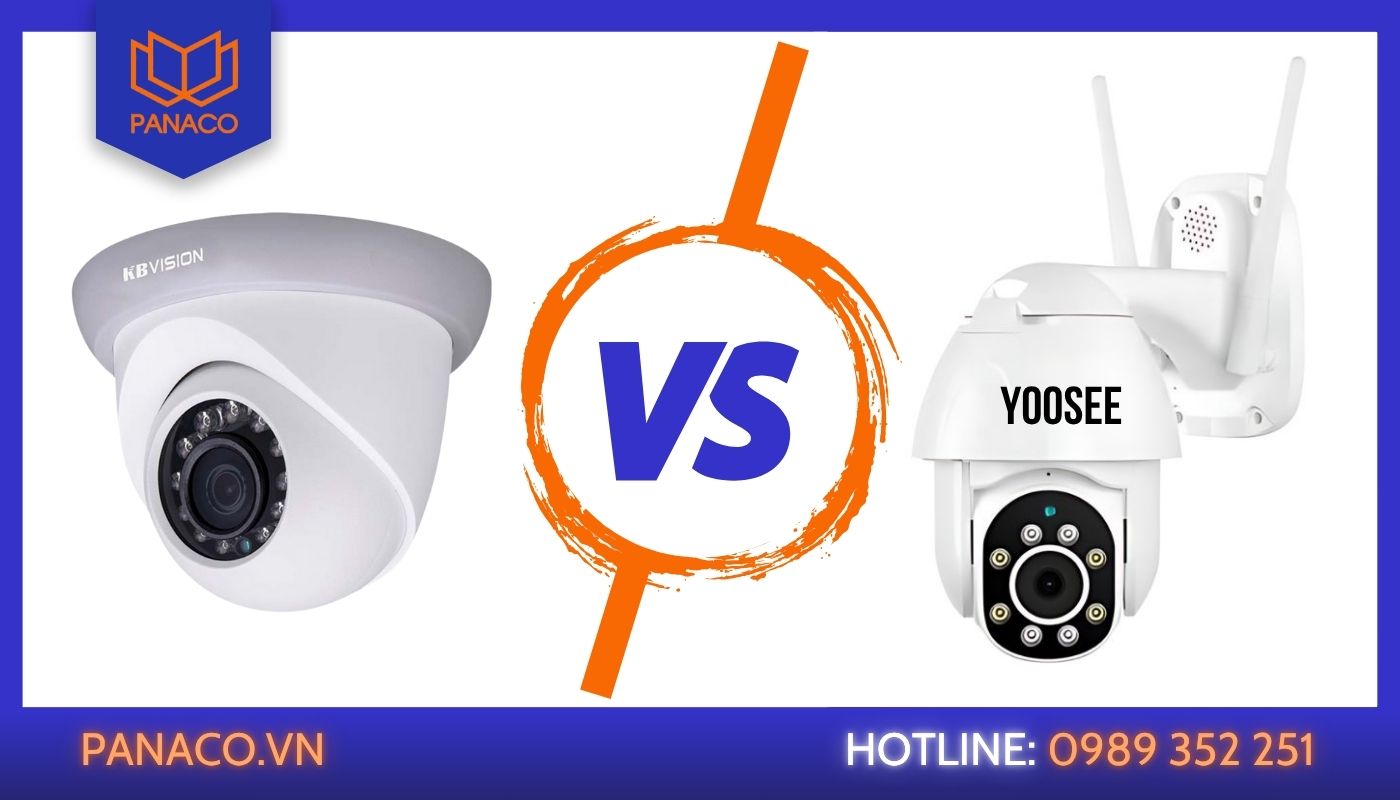 So sánh camera Kbvision và Yoosee nhanh về các tiêu chí