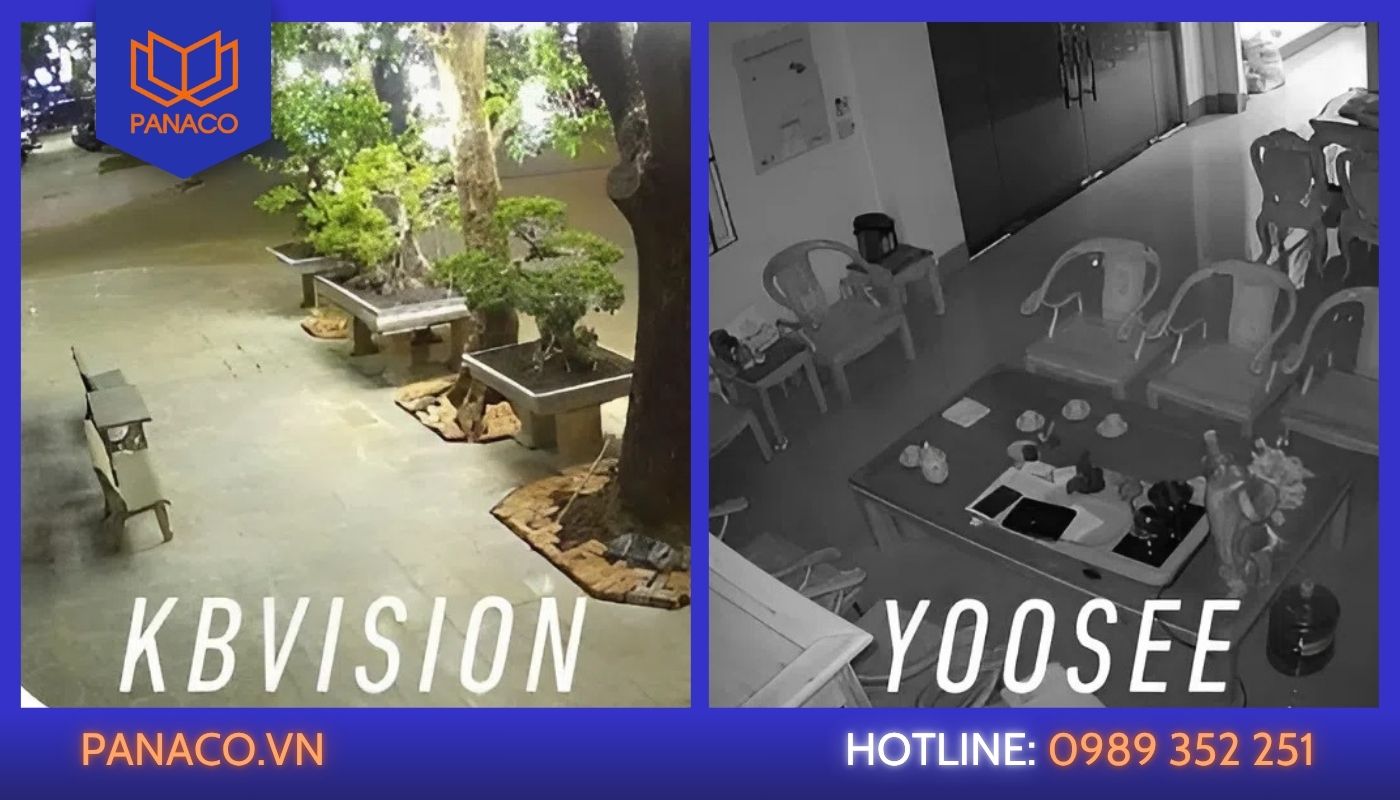 Đánh giá camera Kbvision và Yoosee về chất lượng hình ảnh