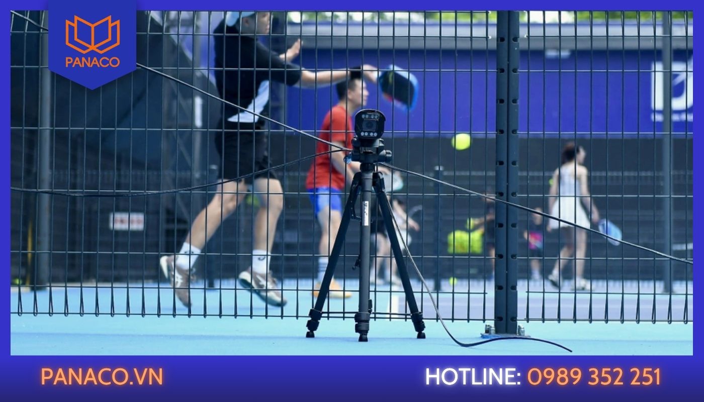 Ứng dụng công nghệ check VAR khi lắp đặt camera sân Pickleball