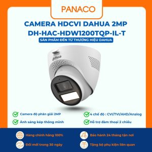 Camera HDCVI Dahua 2MP DH-HAC-HDW1200TQP-IL-T