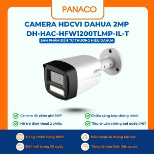 Camera HDCVI Dahua 2MP DH-HAC-HFW1200TLMP-IL-T