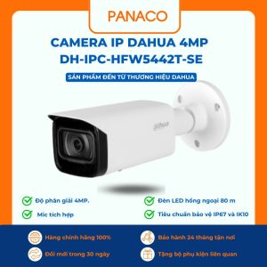 Camera IP Dahua 4MP DH-IPC-HFW5442T-SE
