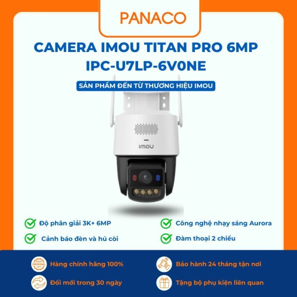 Camera Imou Titan Pro 6MP IPC-U7LP-6V0NE