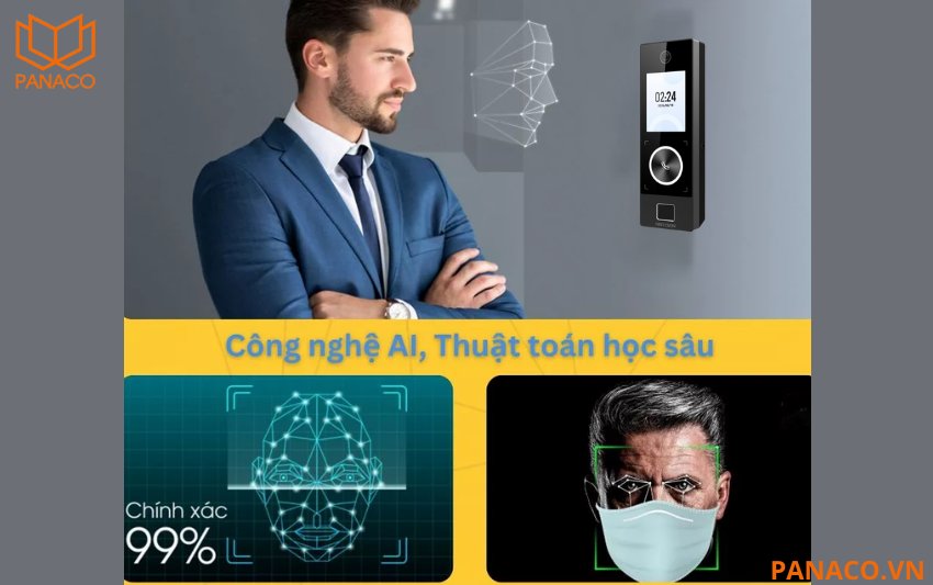 Camera tích hợp trong máy cho phép nhận diện khuôn mặt dưới 0,33 giây