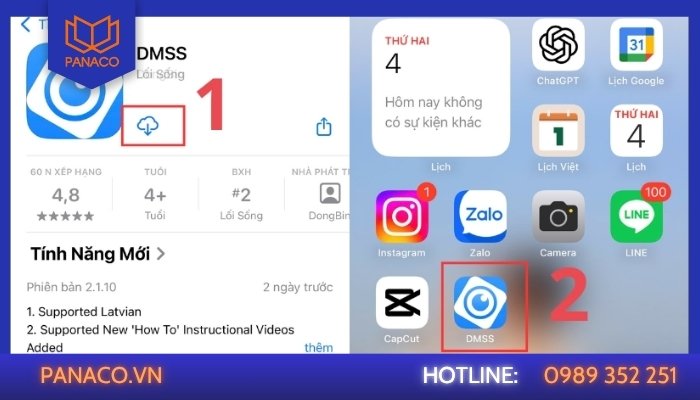Cách chia sẻ camera IDMSS app Cách chia sẻ camera IDMSS app