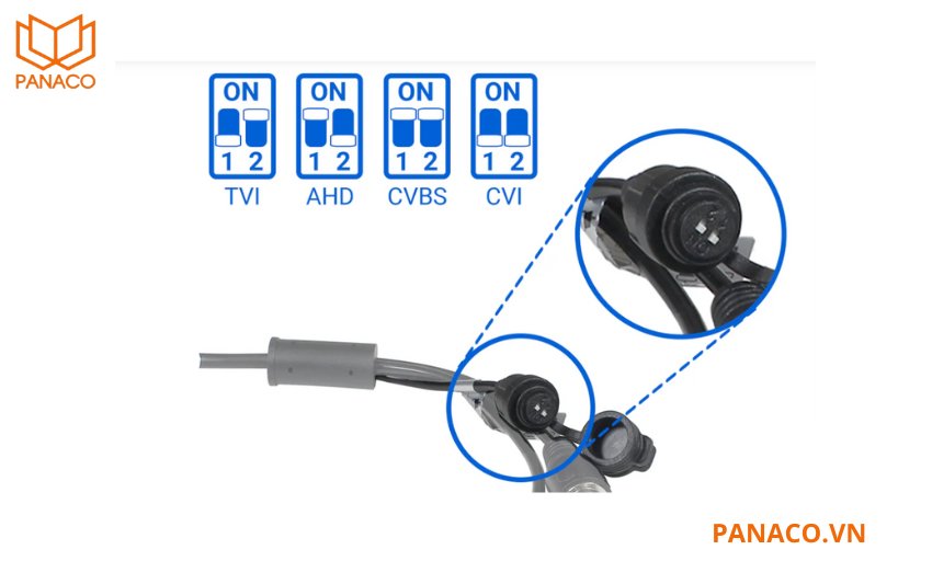 DH-XVR1B08-I/T-VN tương thích 5 trong 1, hỗ trợ định dạng camera HDCVI, TVI, AHD, Analog truyền thống và cả IP
