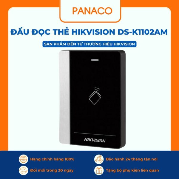 Đầu đọc thẻ Hikvision DS-K1102AM