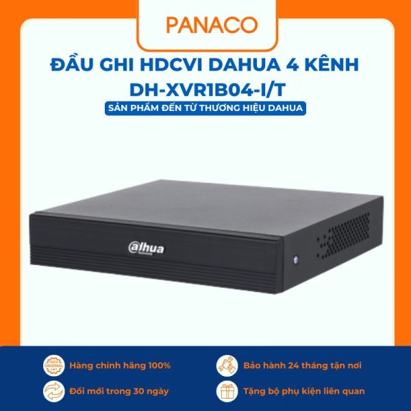 Đầu ghi HDCVI Dahua 4 kênh DH-XVR1B04-I/T