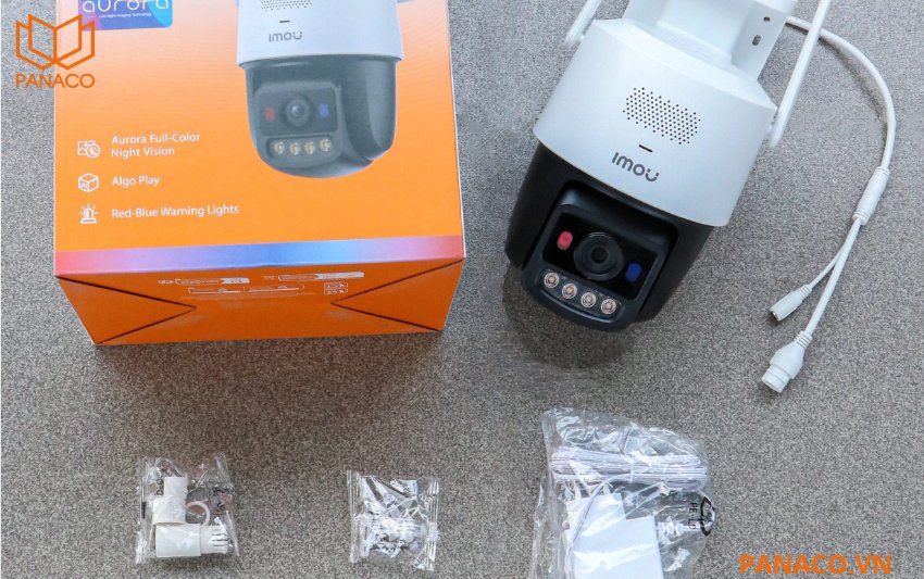 Full bộ sản phẩm camera Imou Titan Pro IPC-U7LP-6V0NE gồm