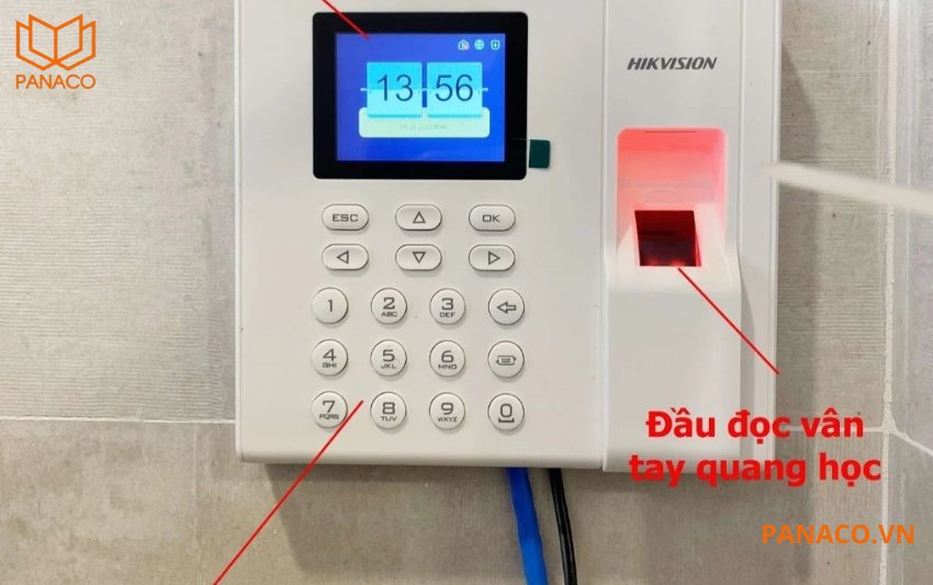 SH-K1A9853F sử dụng cảm biến vân tay quang học giúp không bị ảnh hưởng bởi độ dày da, mồ hôi hay nhiệt độ môi trường