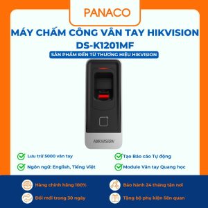 Máy chấm công vân tay Hikvision DS-K1201MF