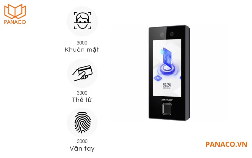 SH-K1T9344MBFWX-E1 nhận diện đa phương thức: khuôn mặt, vân tay và thẻ Mifare