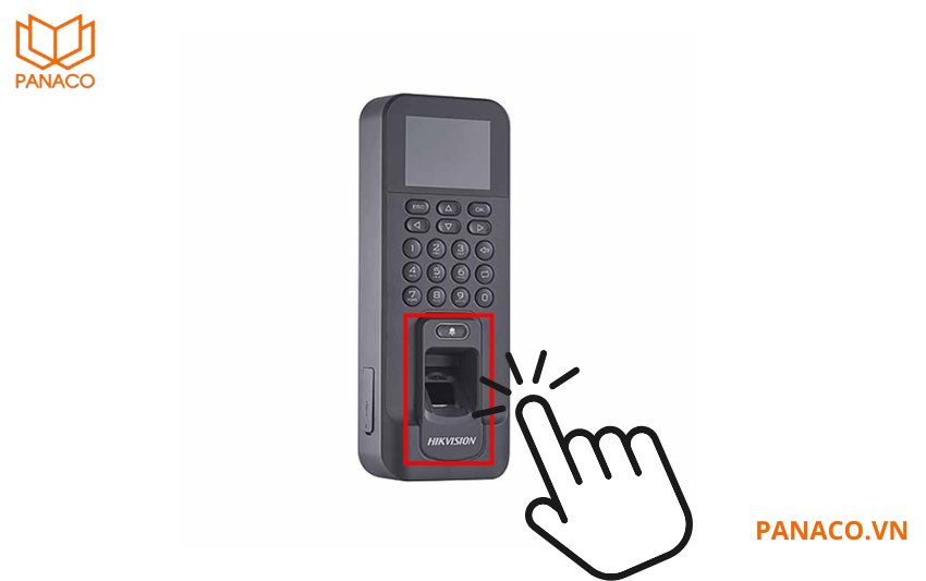 SH-K1T9804BMF hỗ trợ công nghệ nhận diện vân tay quang học tiên tiến
