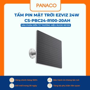 Tấm pin mặt trời Ezviz 24W CS-PBC24-R100-20AH