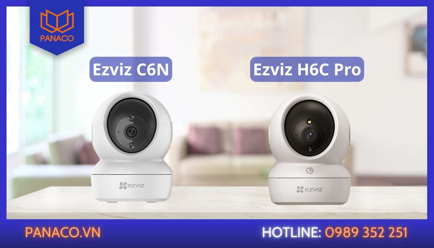 So sánh camera Ezviz C6N và H6C Pro về những điểm giống nhau