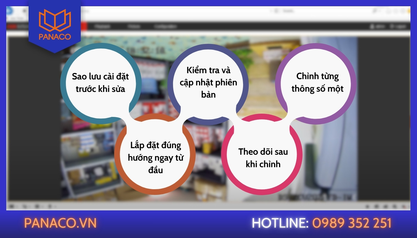 Lưu ý cần biết khi khắc phục lỗi camera Hikvision bị ngược màn hình