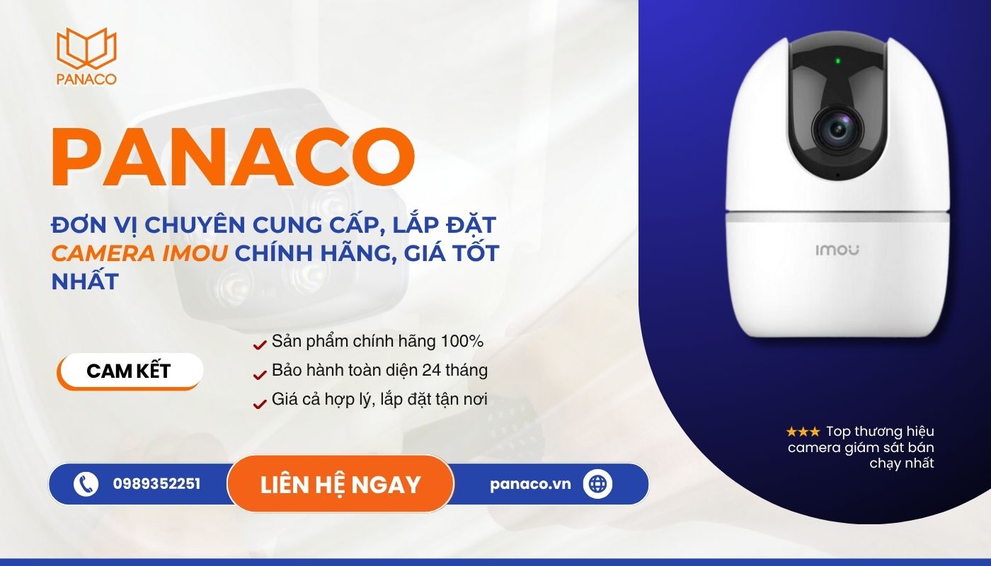 Mua camera Imou A32 và A22 chính hãng tại PANACO