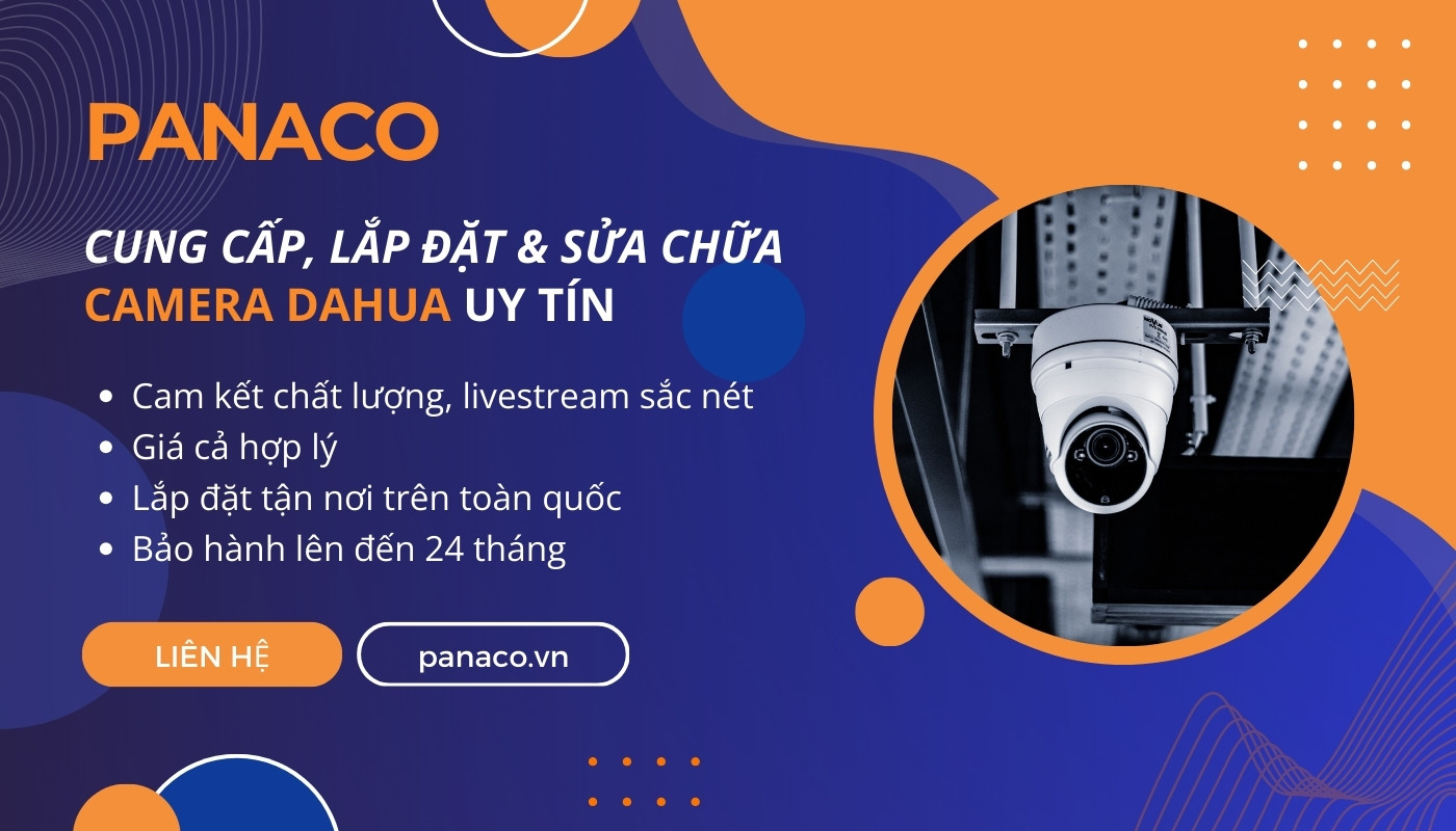 PANACO hỗ trợ cài đặt camera nhanh chóng