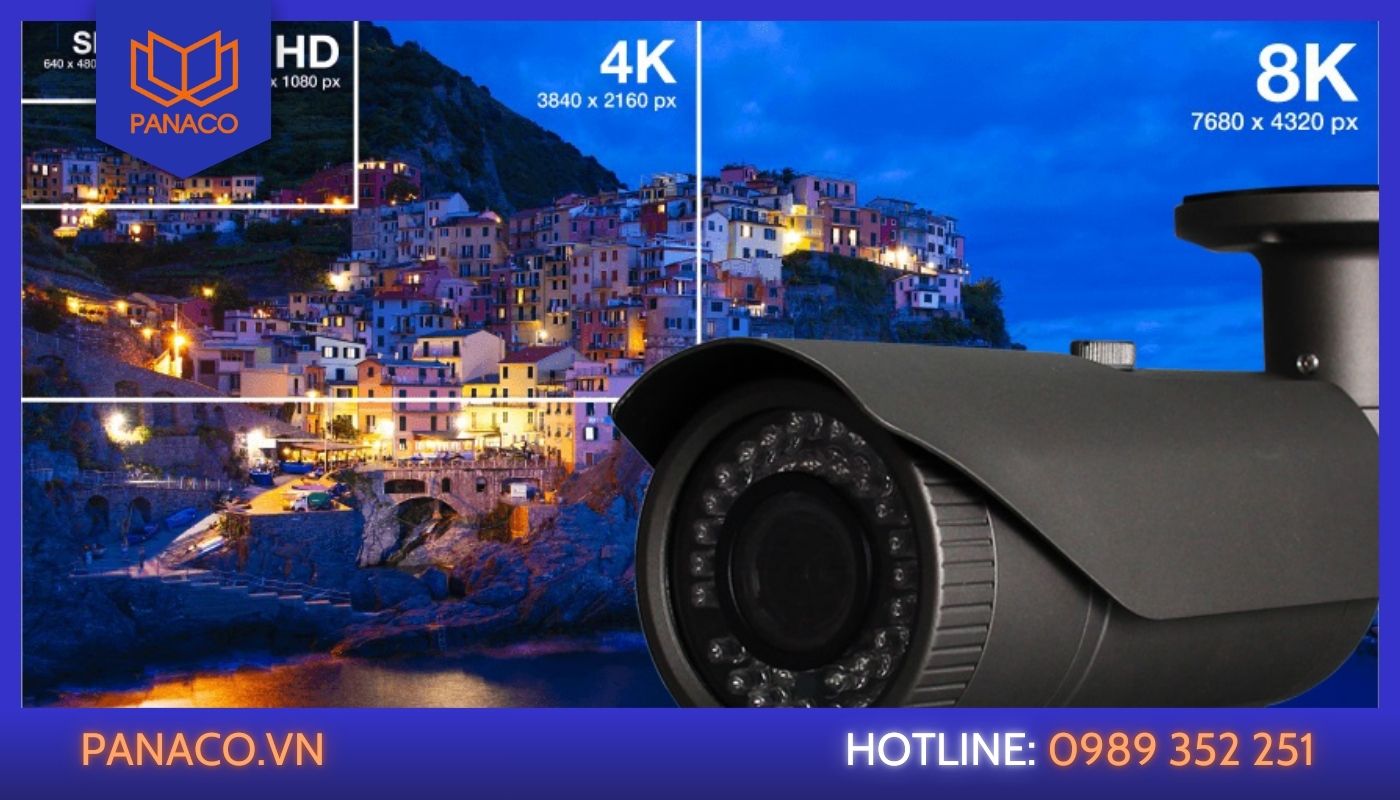 Độ phân giải ảnh hưởng đến camera quay xa được bao nhiêu mét