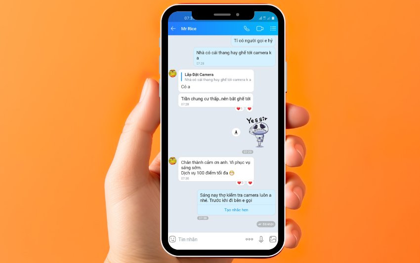 Đánh giá của khách hàng sau khi lắp đặt camera tại đơn vị Panaco