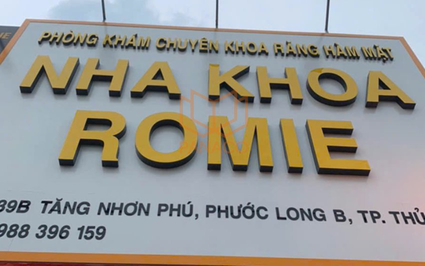 Nha khoa Romie là một phòng khám chuyên khoa răng – hàm – mặt