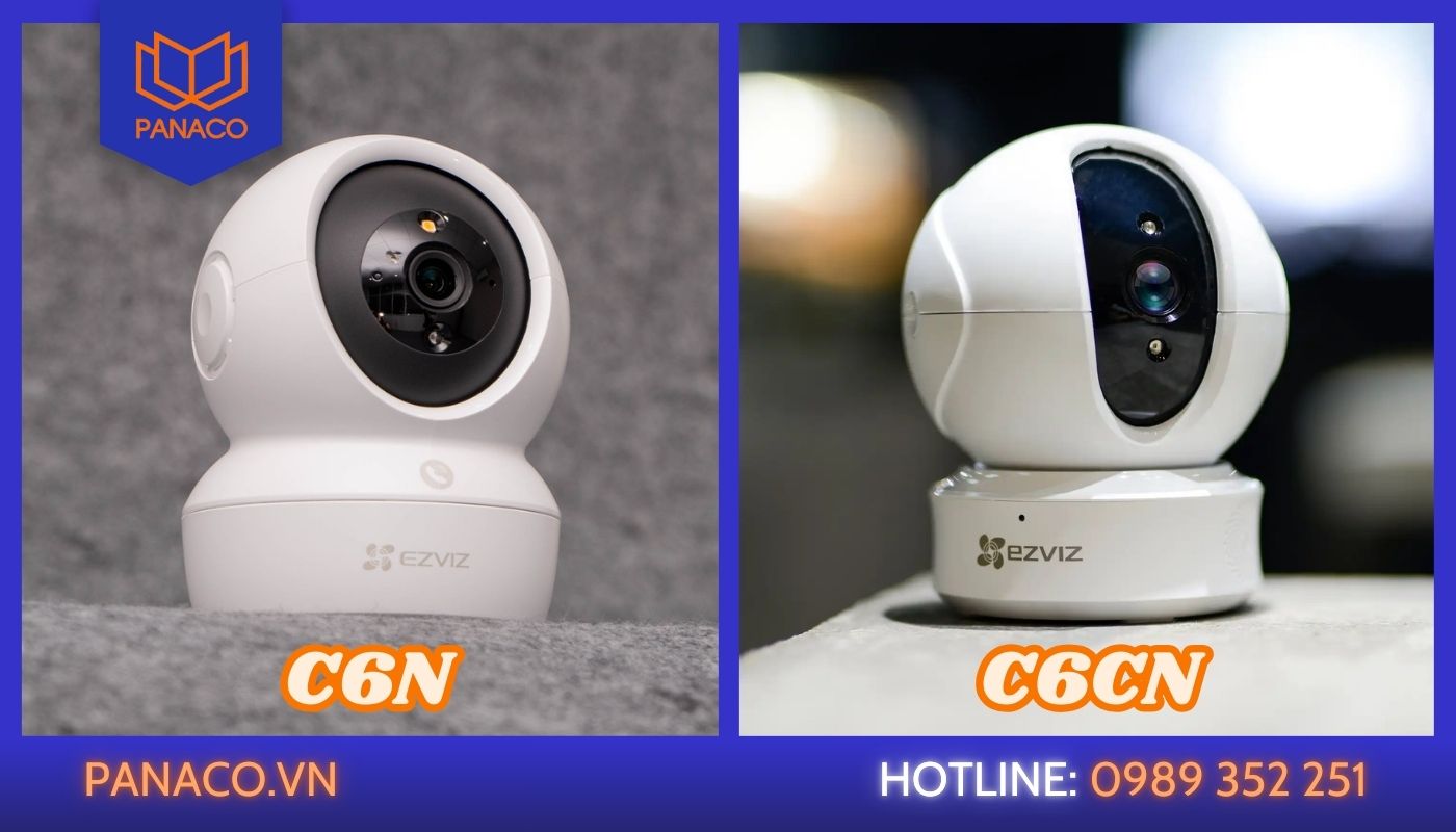 Camera Ezviz C6N và C6CN có thiết kế tương tự Camera Ezviz C6N và C6CN có thiết kế tương tự