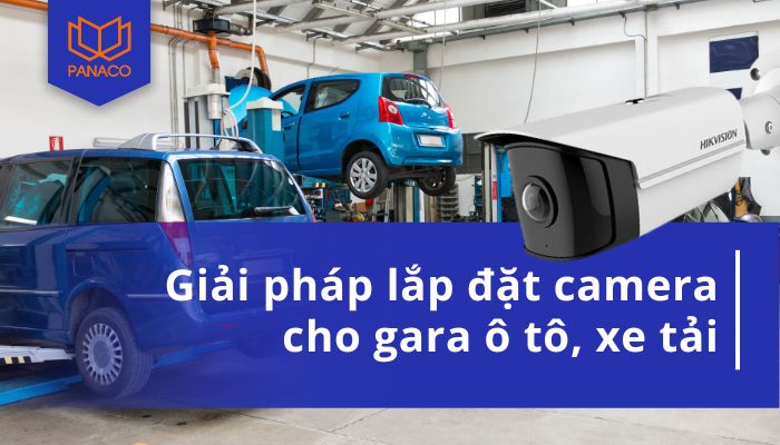lắp đặt camera cho gara