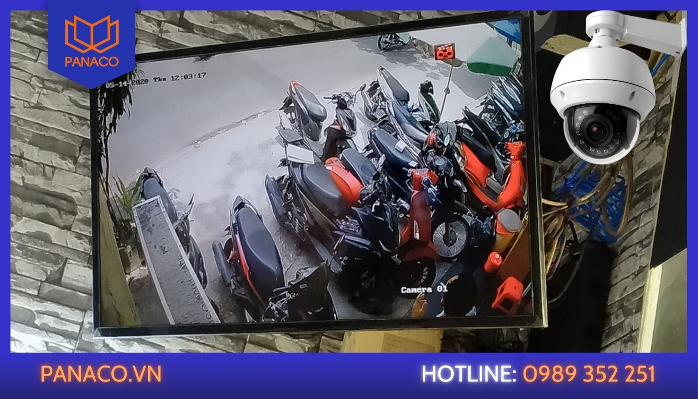 Lắp camera giám sát toàn diện cho khu vực bãi đậu xe