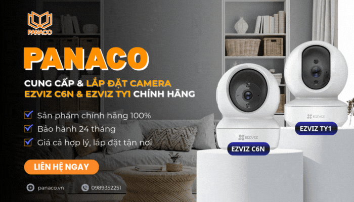 PANACO - đơn vị phân phối camera Ezviz chính hãng