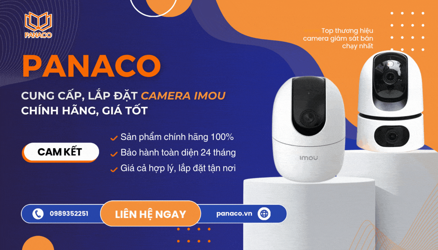 Mua camera Imou chính hãng tại Công ty PANACO