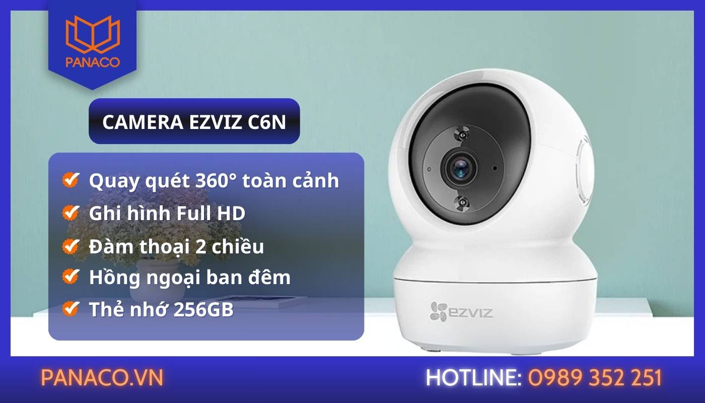 Tổng quan về camera Ezviz C6N so với TY1