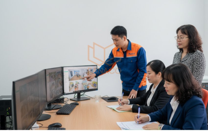 Panaco hướng dẫn ban giám hiệu sử dụng camera giám sát