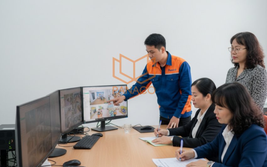 Bàn giao hệ thống kèm hướng dẫn sử dụng chi tiết cho cán bộ nhà trường