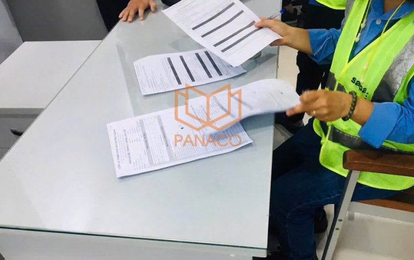 Panaco báo giá với khách hàng