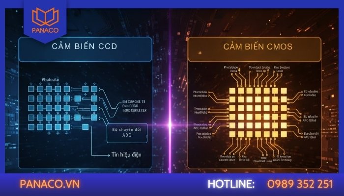 Các loại cảm biến hình ảnh phổ biến Các loại cảm biến hình ảnh phổ biến