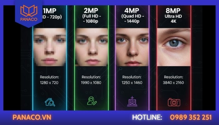 Tổng hợp độ phân giải phổ biến Tổng hợp độ phân giải phổ biến